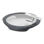 Simplify Kochtopf Set 5 teilig mit integriertem Sieb Induktionsgeeignet grau Kochgeschirr Set