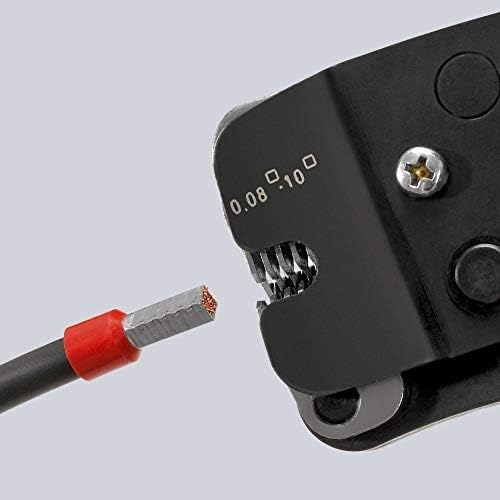 Selbsteinstellende Crimpzange 0,08 bis 16 mm² Presszange zum Verpressen von Aderendhülsen 97 53 09