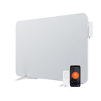 Hybrid Infrarotheizung 2000 W für Räume bis 30 qm Weiß Elektroheizung Raumheizung für Zuhause