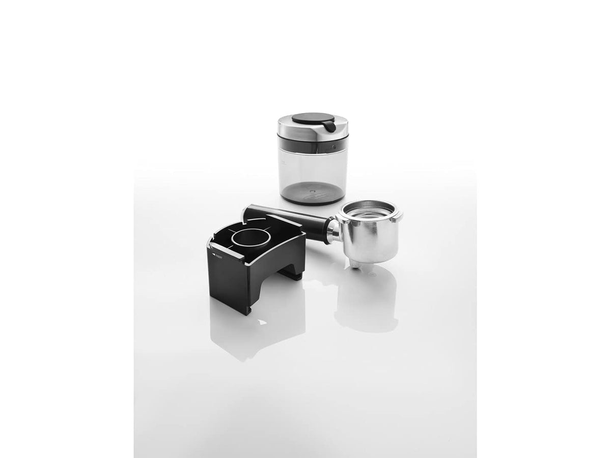 KG520.M Elektrische Kaffeemühle mit Kegelmahlwerk für Espresso Filterkaffee und Mokka kompakt