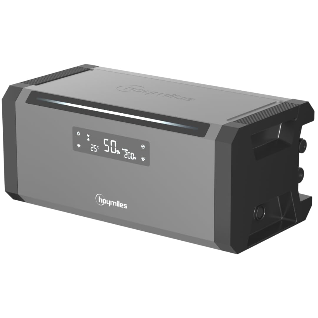 HiBattery AC 1,92 kWh Solarbatterie Plug and Play Speicher für Balkonkraftwerk PV erweiterbar bis 11,52 kWh