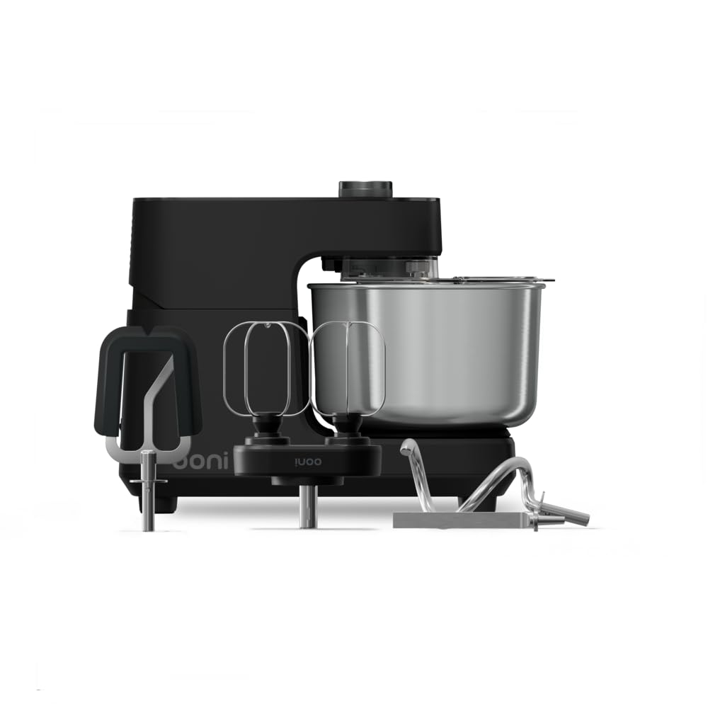 Halo Core 4,8 L Spiralknetmaschine Teigmaschine Schwarz für Brot Pizzateig Gebäck Bäckerei