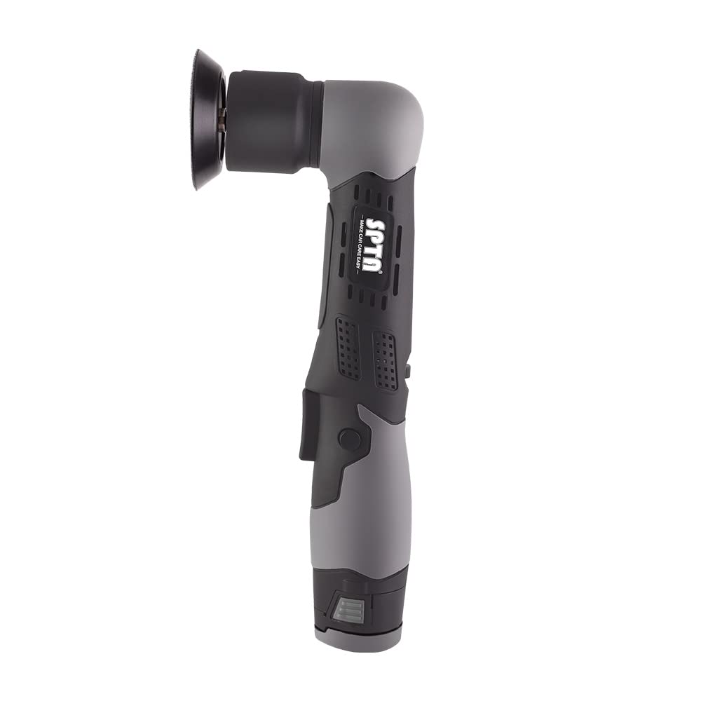 12V Mini Exzenter Poliermaschine LD104DE-V2 25 50 80 mm Polierteller Polierschwamm Wollscheibe für Auto Möbel