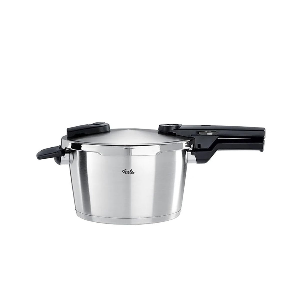 Vitaquick Premium Schnellkochtopf 4,5 L 22 cm mit Einsatz Edelstahl 2 Garstufen Induktion