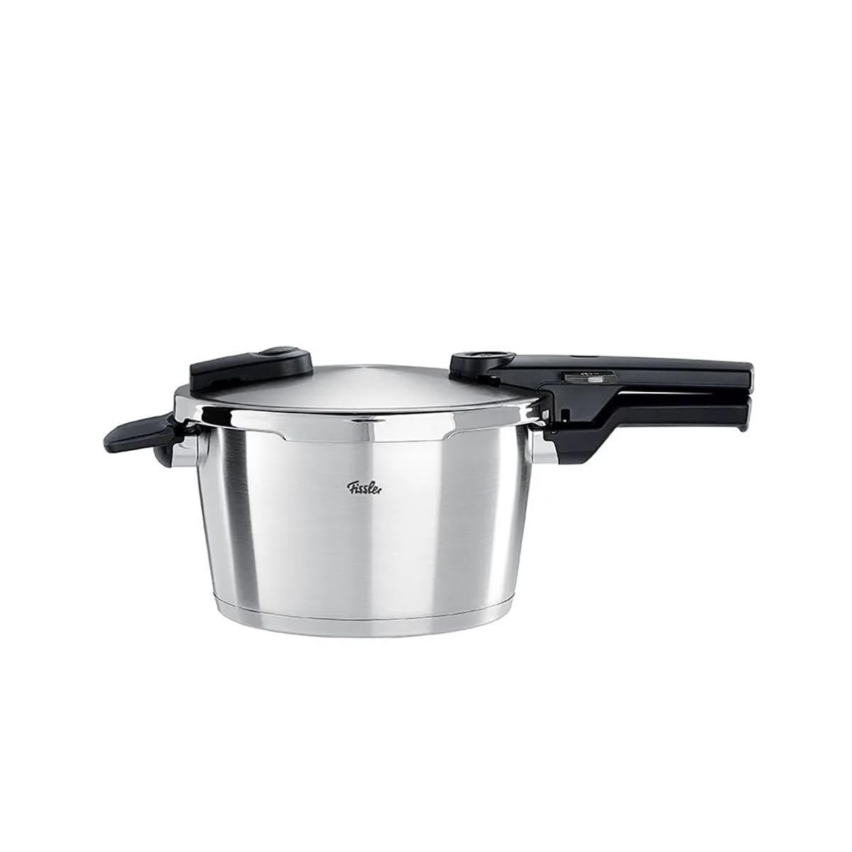Vitaquick Premium Schnellkochtopf 4,5 L 22 cm mit Einsatz Edelstahl 2 Garstufen Induktion
