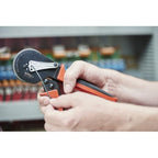 Quetschzange Crimpzange automatisch 0,08 bis 16mm² 41246 Sechskant Vercrimpung Aderendhülsenzange Elektriker