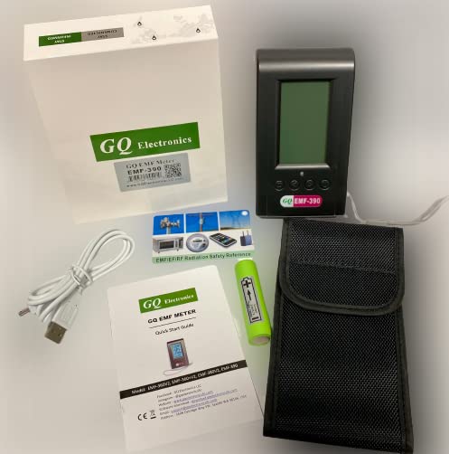 EMF-390 3-in-1 EMF ELF RF HF Strahlungsmessgerät Mehrfeld Detektor Datenlogger Mobilfunkmasten