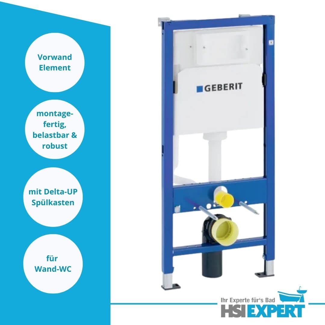 458103001 Montageelement Duofix Basic für Wand WC mit Spülkasten UP100 112 cm Kunststoff Blau Weiß