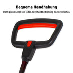 Akku Handrasenmäher 20V mit einstellbarer Schnitthöhe 25 bis 48 mm für präzisen Schnitt im Garten