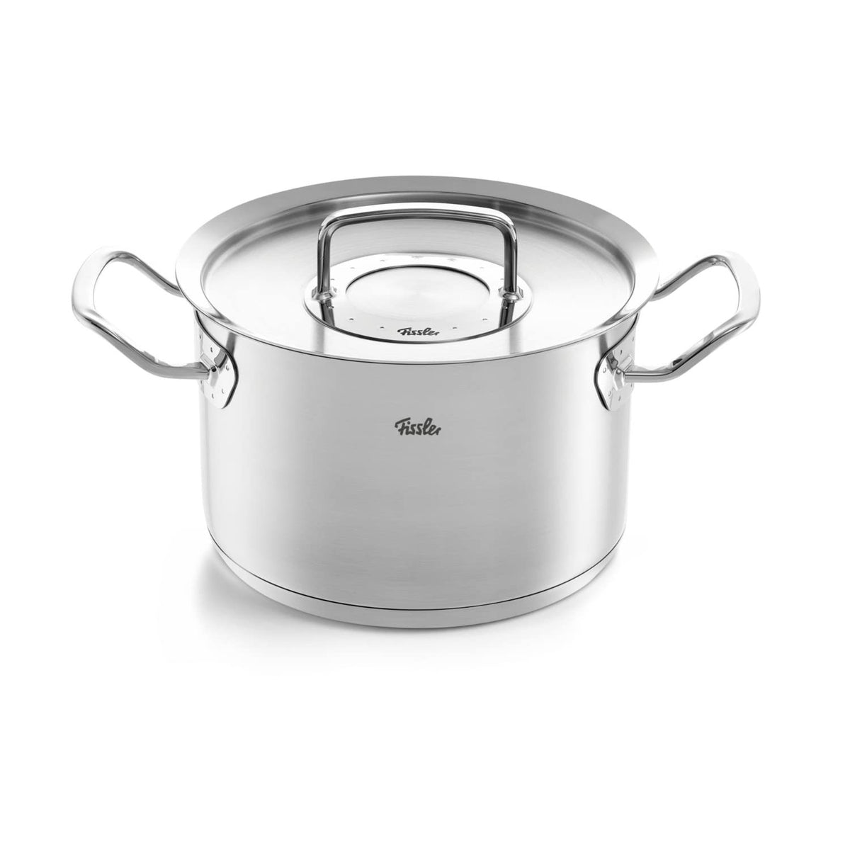Original Profi Collection Edelstahl Kochtopfset 5 teilig mit Metall Deckel Induktion Gratis Edelstahlpflege