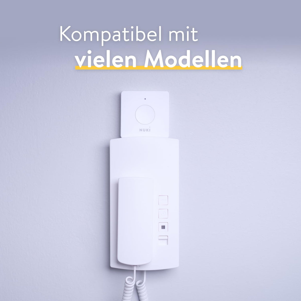Opener Türöffner für Gegensprechanlagen in Mehrfamilienhäusern steuert per Smartphone WLAN Bridge erforderlich
