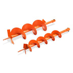 Erdlochbohrer FX-EB143ECO mit 2 Bohraufsätzen 42,7 cm³ 2 Takt Motor 100/150 mm Bohrer Fliehkraftkupplung