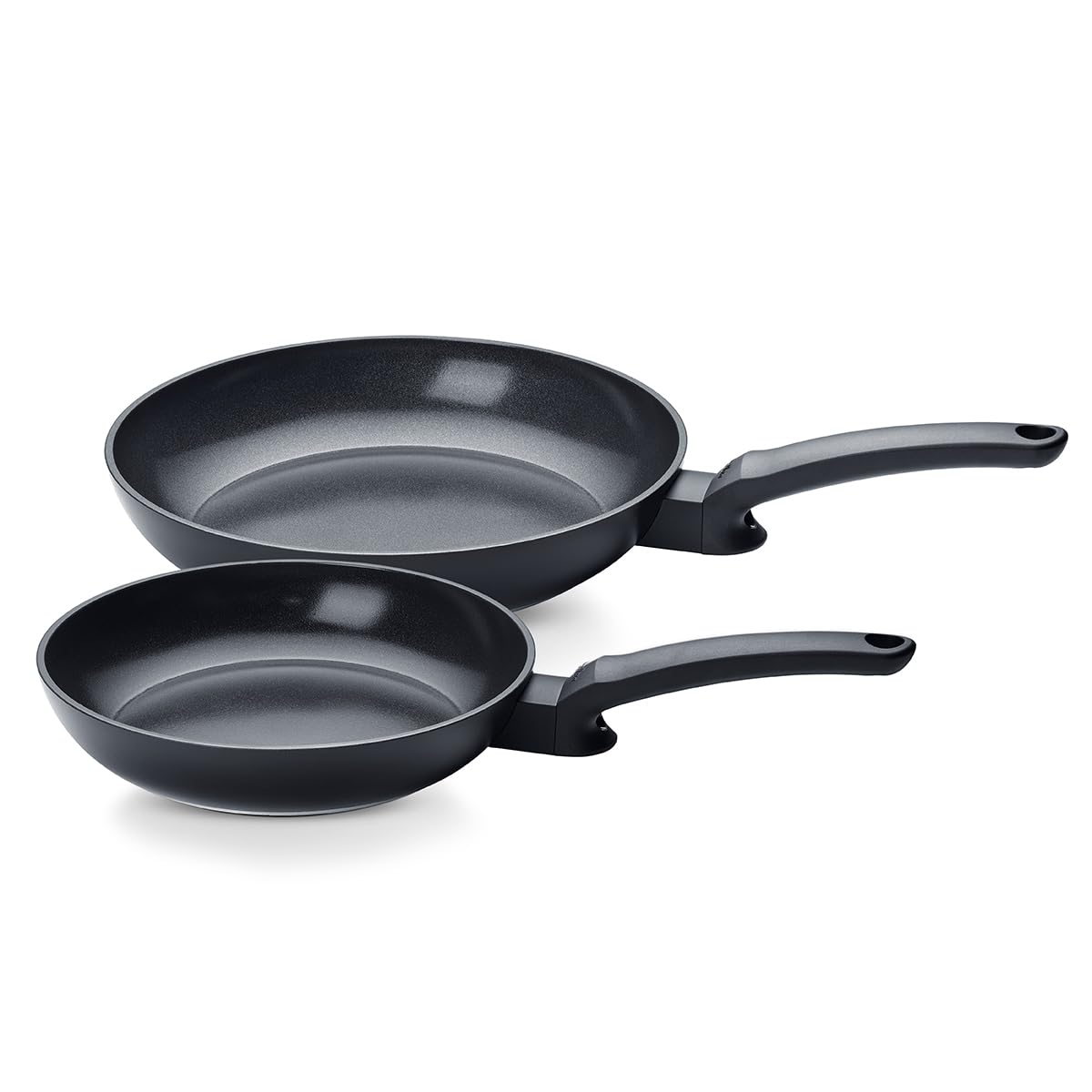 Ceratal Evo Classic 2er Pfannen Set 24 28 cm Orbitschwarz ohne PFAS PTFE CookStar Boden