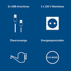 Inverter Stromgenerator SG2500i 2000 W 4,2 L Tank tragbarer Stromerzeuger für Camping und Notstrom