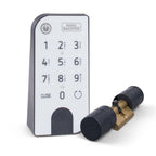 Elektronisches Türschloss secuENTRY Entry Home 2.0 für Haustüren mit Code App Funkschlüssel inkl Zylinder