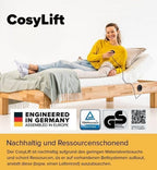 Lattenrost und Boxspringbett Add On Lift elektrisch verstellbar für Matratzen Betten mit Motor Handschalter