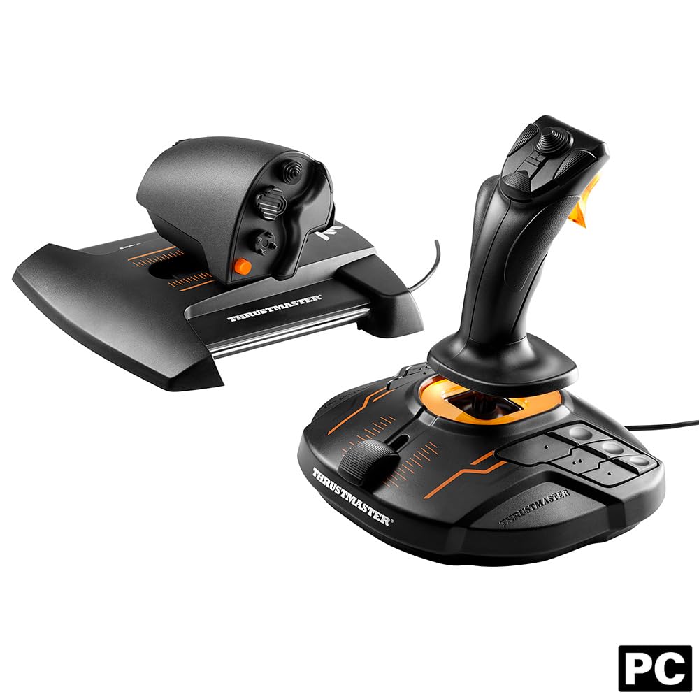 T16000M FCS HOTAS Joystick und Schubhebel Bundle für PC Flugsimulation mit realistischer Steuerung