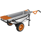 WG050 Aerocart Multifunktionsschubkarre vielseitig einsetzbar für Garten Transport und Baustelle