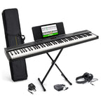 Recital Play 88 Tasten Digital Piano Keyboard Bundle für Anfänger und Fortgeschrittene mit Zubehör