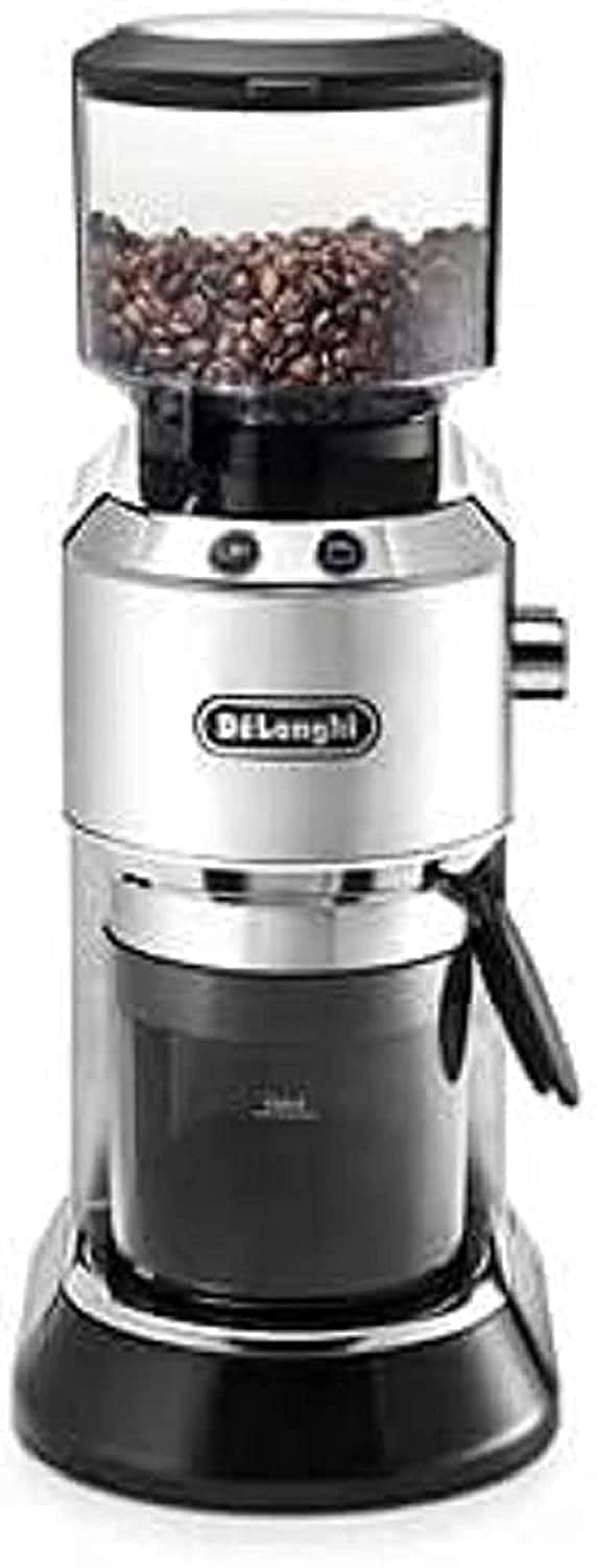 KG520.M Elektrische Kaffeemühle mit Kegelmahlwerk für Espresso Filterkaffee und Mokka kompakt