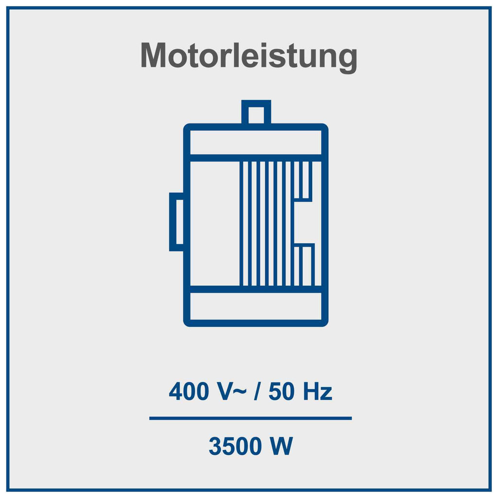 Elektrischer Holzspalter HL810 Brennholzspalter mit 8 Tonnen Spaltkraft und 3500W Motor für Brennholz