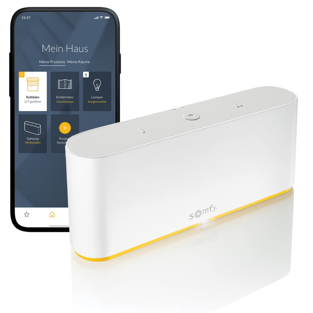 1870595 TaHoma Switch Smart Home Zentrale für das vernetzte Zuhause Steuerung per App Sprachsteuerung Szenen