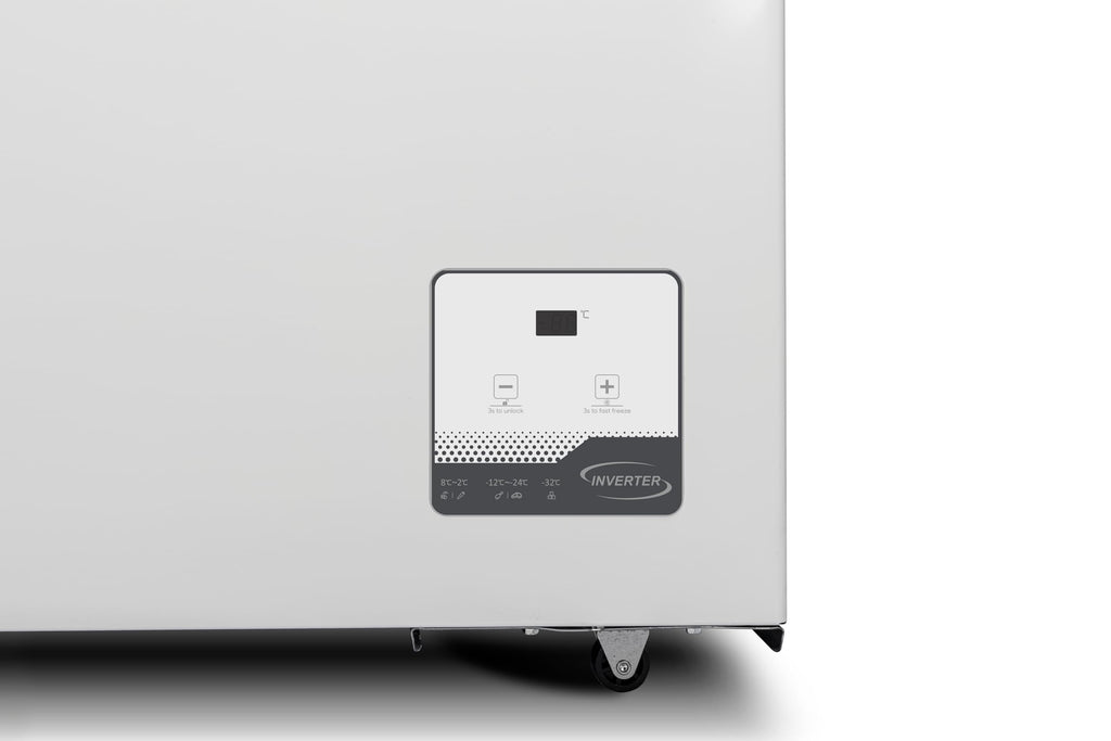 GT300E Gefriertruhe 299 Liter 41 dB Kühlen und Gefrieren 4 Sterne Gefrierfach freistehend Energieklasse E