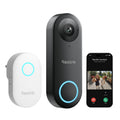 5MP Videotürklingel mit Chime 2,4 GHz und 5 GHz WLAN 180 Grad Ultraweitwinkel für den Hauseingang
