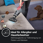 Ergorapido 2in1 Akku Staubsauger kabellos Testsieger CX7-2-45AN Stielstaubsauger Handstaubsauger