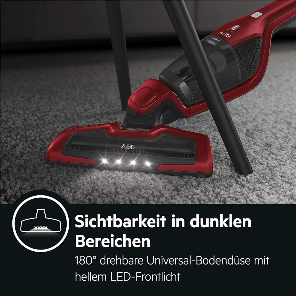 Ergorapido 2in1 Akku Staubsauger kabellos Testsieger CX7-2-45AN Stielstaubsauger Handstaubsauger