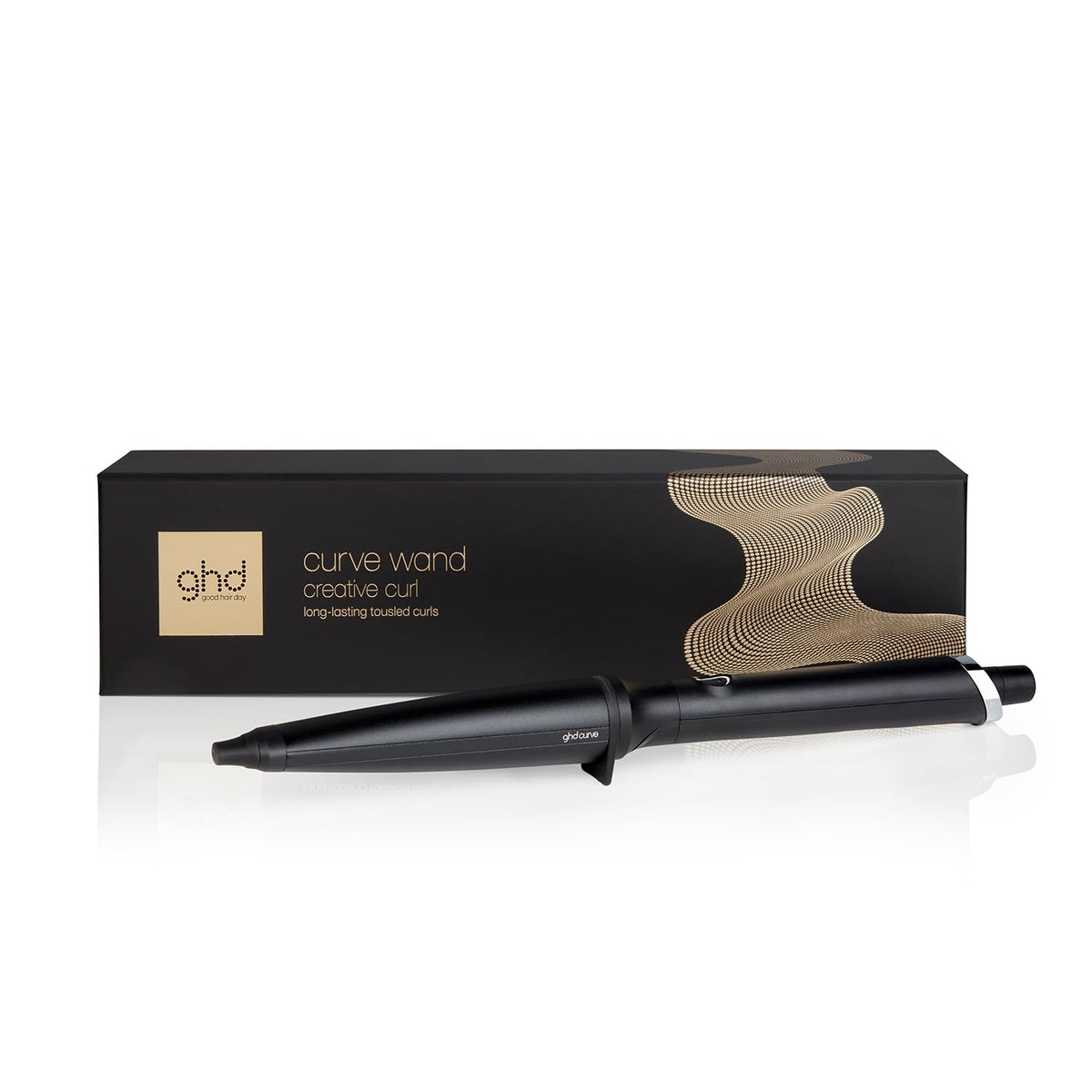 curve Lockenstab ohne Klemme für Locken und Wellen Antifrizz Finish für langanhaltende Locken