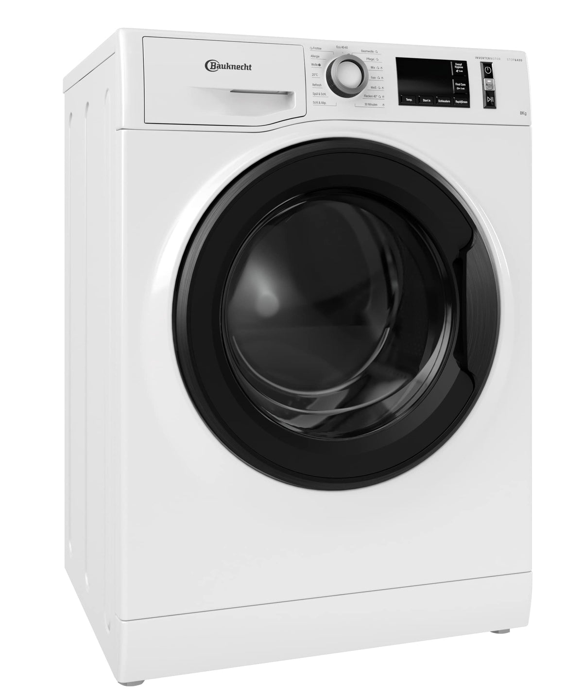 W Active 8A Waschmaschine Frontlader 8kg Fleckentfernung Steam Hygiene Energieklasse A Stopp und Add ProSilent