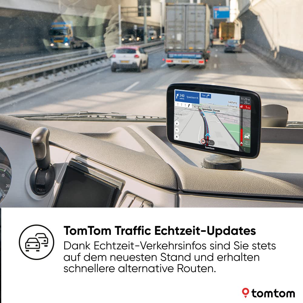 LKW Navi GO Expert Plus 7 Zoll Display Routenführung POI große Fahrzeuge Verkehr Weltkarten Echtzeitwarnungen