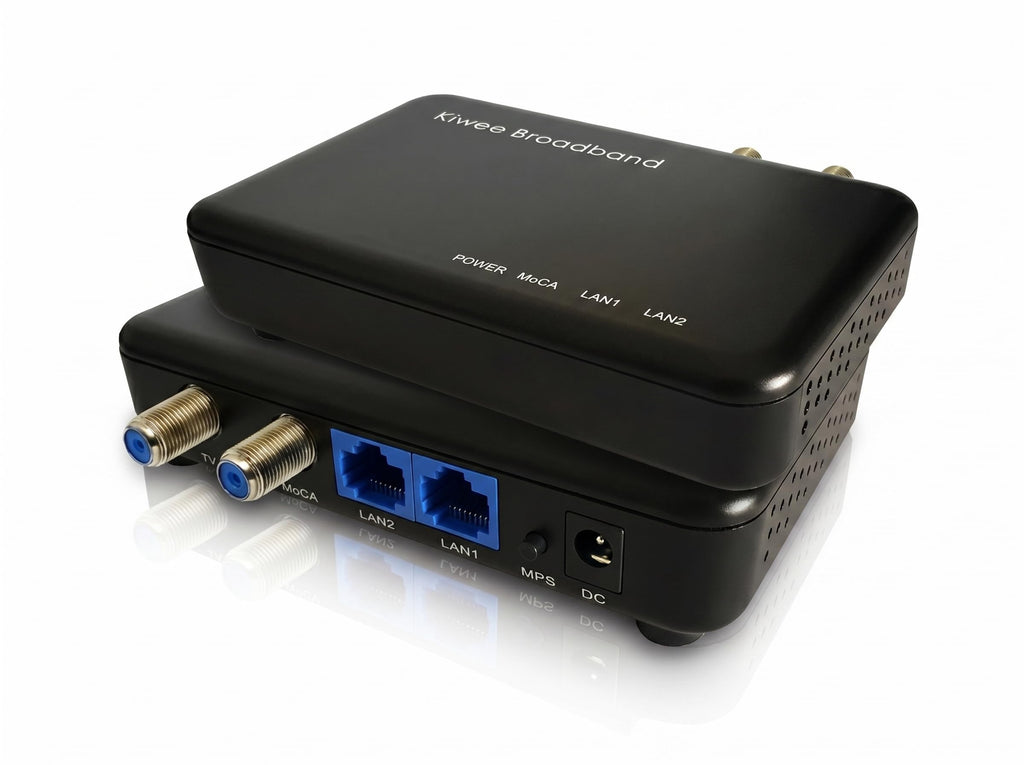 MoCA 2.5 Adapter 2er 2x 2.5GbE E Band 400 bis 900 MHz Sat TV kompatibel LAN Streaming Gaming Mesh WLAN Kabel