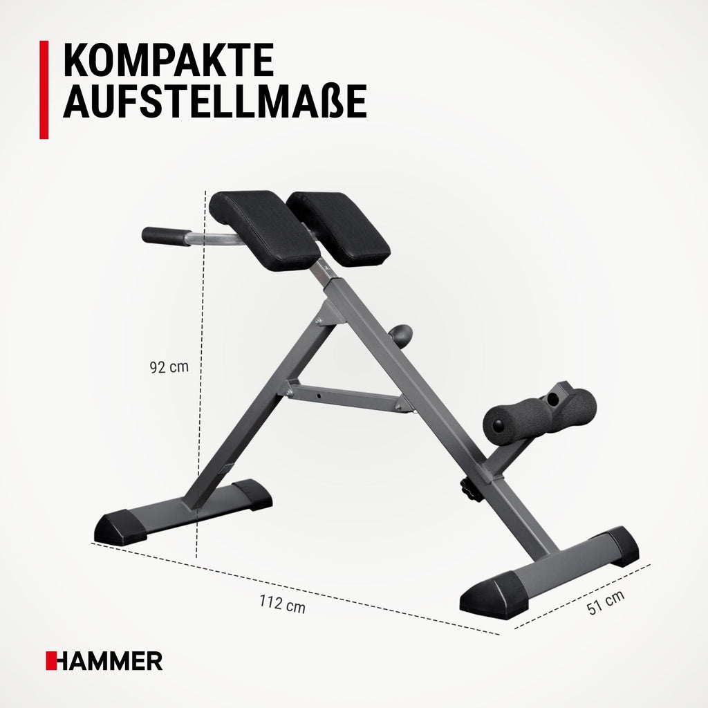 Tricon Rückentrainer Hyperextension Bank multifunktionale Trainingsgeräte Bauchtrainer für Heimtraining