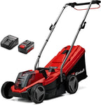 Rasenmäher GE CM 18/33 Li Kit 18 V 33 cm Brushless 30L Fangkorb 25 65 mm Schnitthöhe mit 4,0 Ah Akku Ladegerät