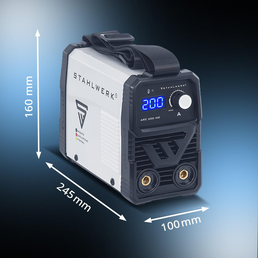 Elektrodenschweißgerät ARC 200 MD MMA E Hand bis 200 A Inverter Schweißgerät für Elektroden