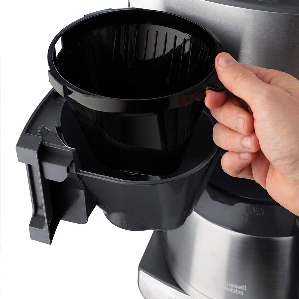 Filterkaffeemaschine Grind Brew 1,25 l 1 bis 10 Tassen Kaffeemaschine mit integriertem Mahlwerk