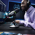 MV6 USB Gaming Mikrofon für Streaming Aufnahmen Podcasting Gesang Videokonferenzen am PC und Mac