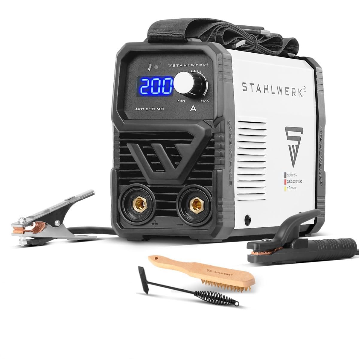 Elektrodenschweißgerät ARC 200 MD MMA E Hand bis 200 A Inverter Schweißgerät für Elektroden