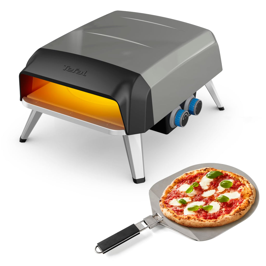 Pizza Pronto Gas Pizzaofen für den Außeneinsatz bis 400 Grad Celsius für Camping Garten Terrasse