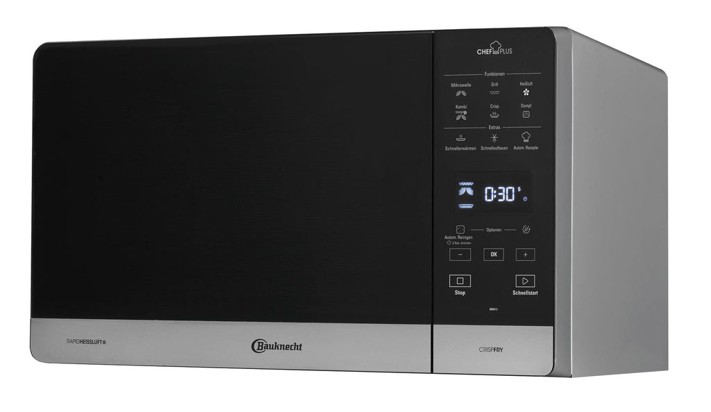 MWA 49 SL Mikrowellenbackofen freistehend Dampfgarfunktion 3D AutoClean 6 Stufen 25 l DualCrisp und CrispFry
