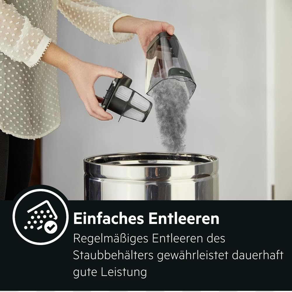 Ergorapido 2in1 Akku Staubsauger kabellos Testsieger CX7-2-45AN Stielstaubsauger Handstaubsauger