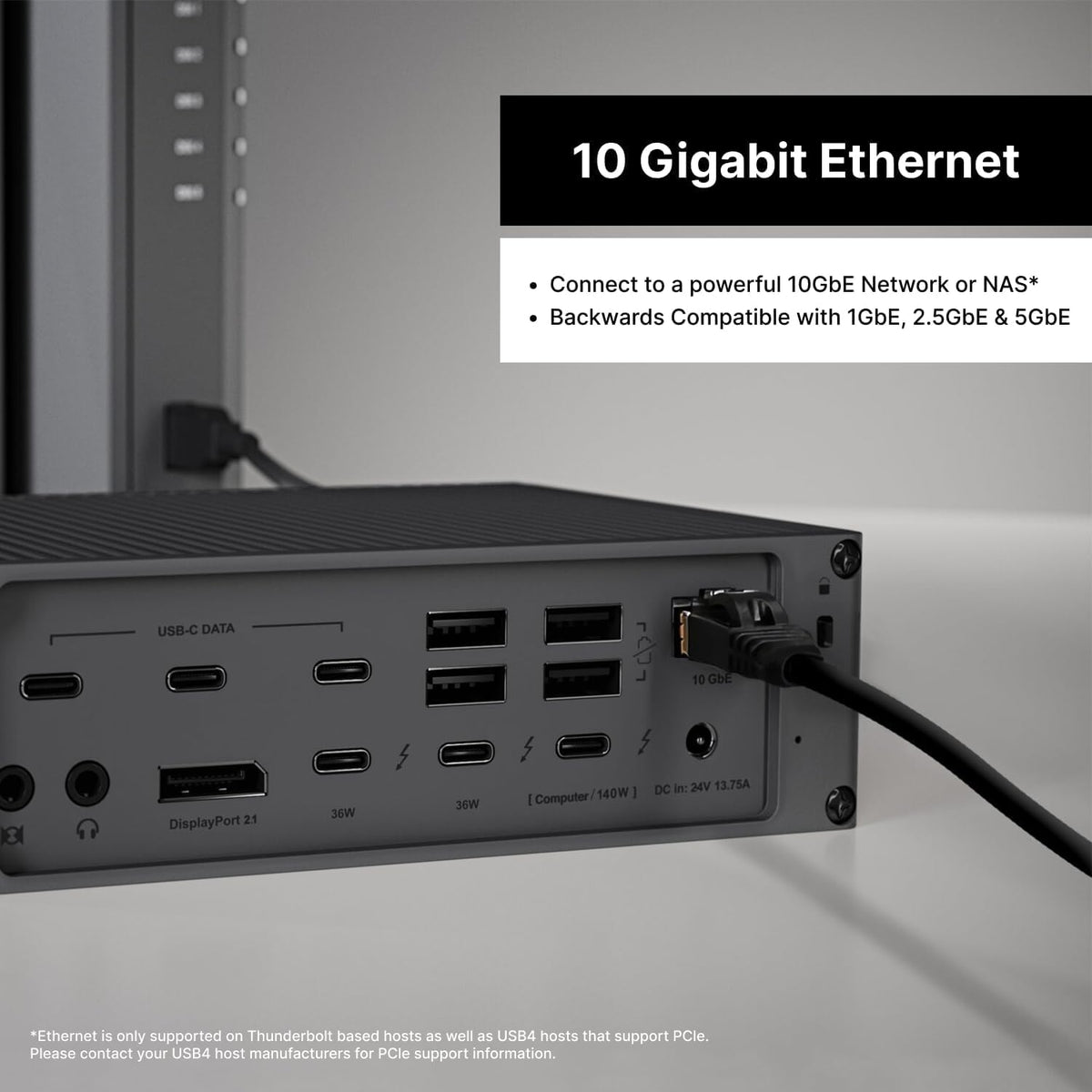 TS5 Plus Thunderbolt 5 Docking Station 20 Ports 140W Safe Charging for Mac and Windows Laptops