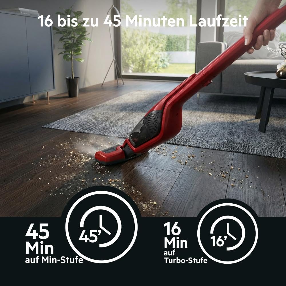 Ergorapido 2in1 Akku Staubsauger kabellos Testsieger CX7-2-45AN Stielstaubsauger Handstaubsauger