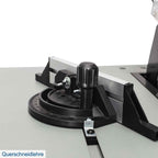 Tischkreissäge HS100S 230V 2000W Schnitthöhe 85mm Sägeblatt 250mm Tischverbreiterungen 2. Sägeblatt 642x940mm
