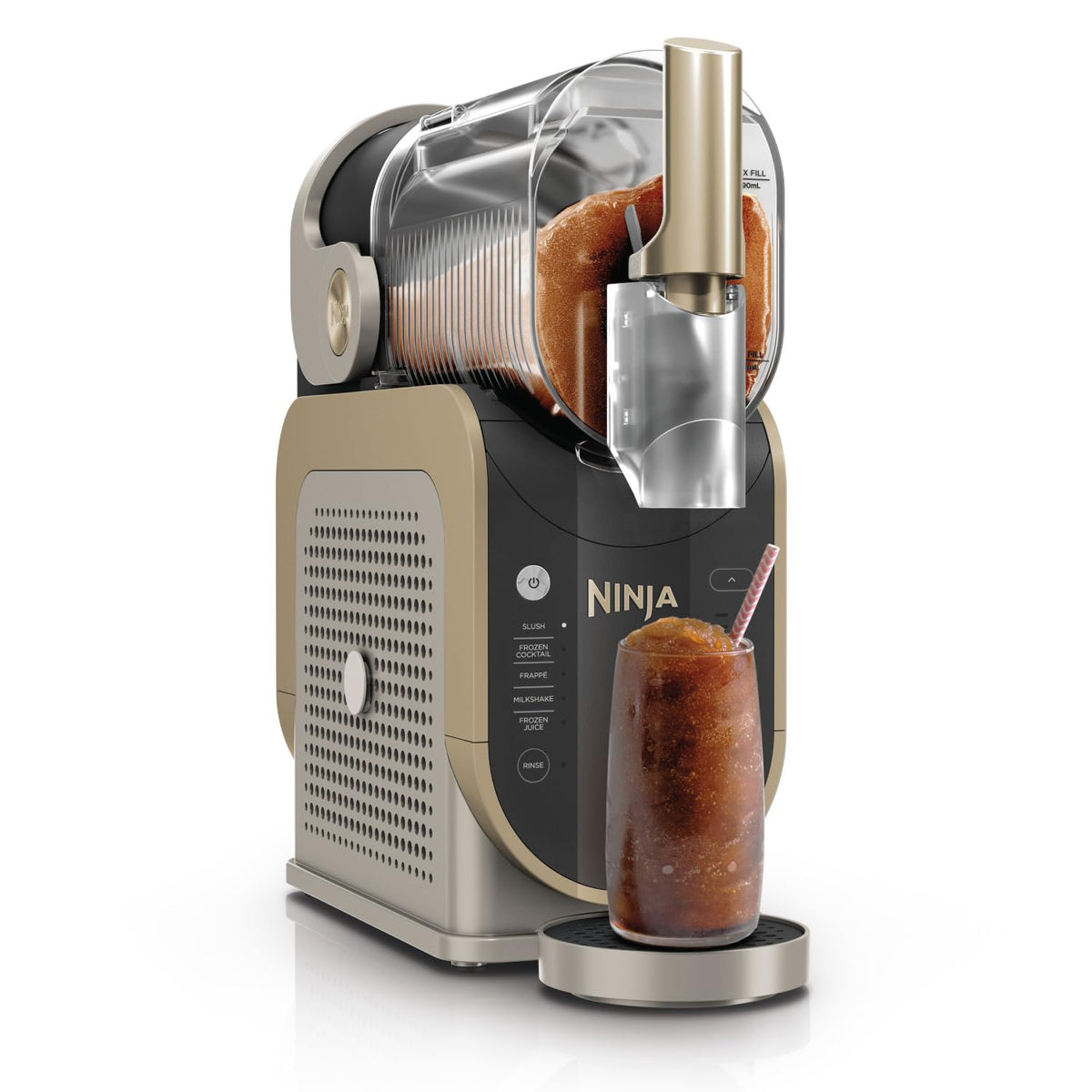 SLUSHi Maschine für Slush Eis Cocktails Frappé Milchshakes und gefrorenen Saft mit WhisperChill Technology