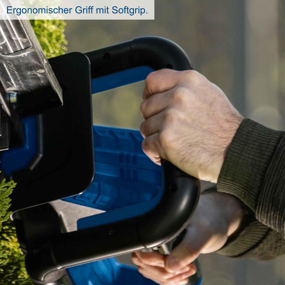 Akku Heckenschere BC-HT720-X Heckentrimmer mit Schnittlänge 650 mm für Garten und Heckenschnitt