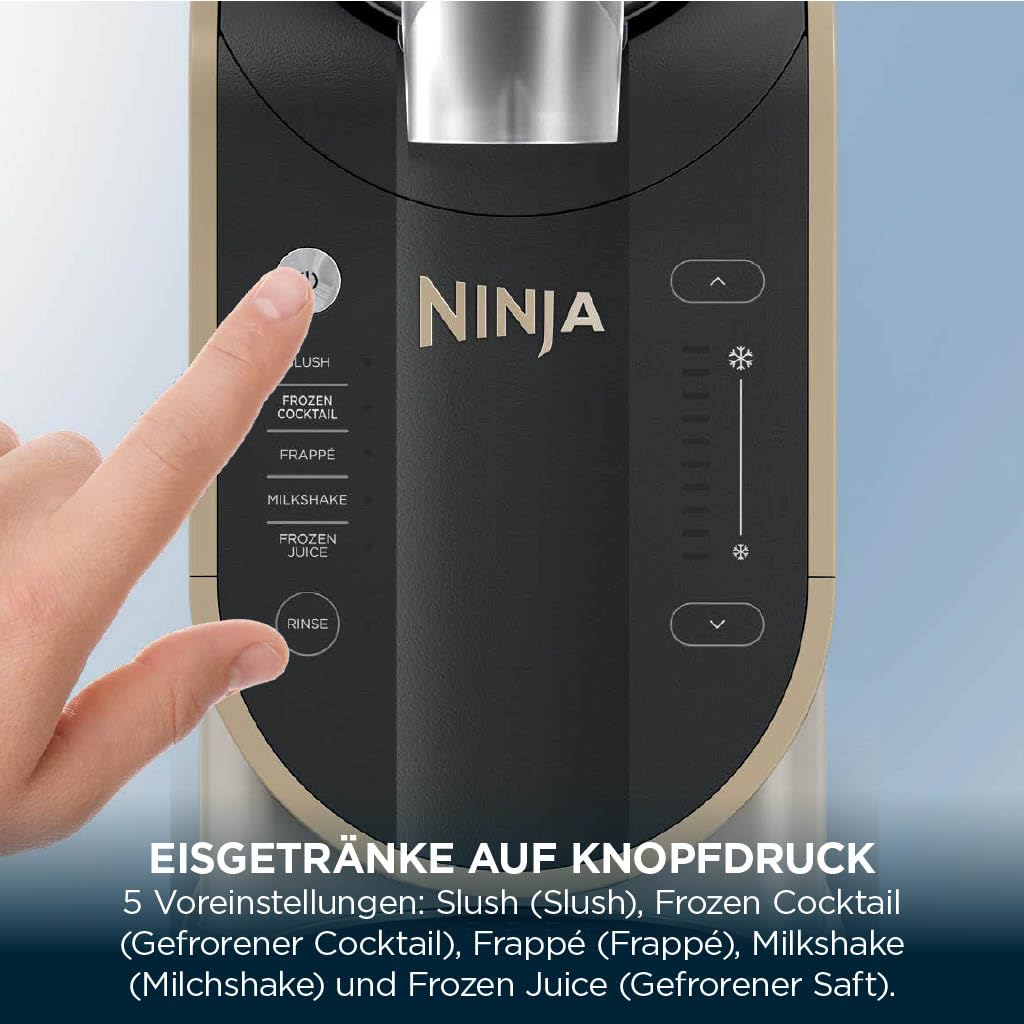 SLUSHi Maschine für Slush Eis Cocktails Frappé Milchshakes und gefrorenen Saft mit WhisperChill Technology
