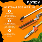 Benzin Motorsense FX-MT152E 5in1 Multitool 52ccm 3PS Kombigerät für Rasen Heckenschnitt und Garten